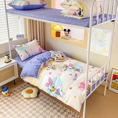 4Pcs Cotton Disney Beddingset Case Daisy Duck