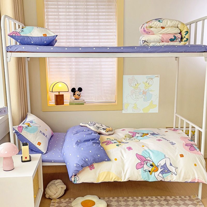 4Pcs Cotton Disney Beddingset Case Daisy Duck