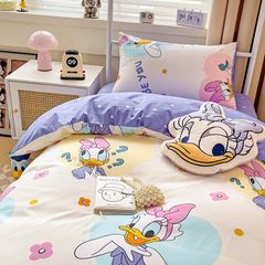 4Pcs Cotton Disney Beddingset Case Daisy Duck
