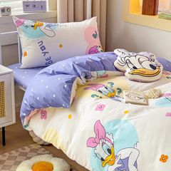 4Pcs Cotton Disney Beddingset Case Daisy Duck