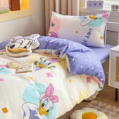 4Pcs Cotton Disney Beddingset Case Daisy Duck