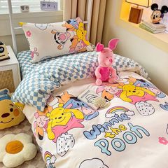4Pcs Cotton Disney Beddingset Case Poor And Friends