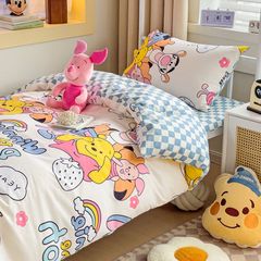 4Pcs Cotton Disney Beddingset Case Poor And Friends