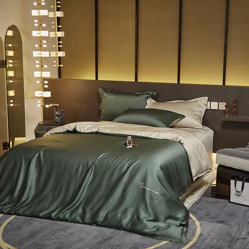 4Pcs Tencel 60S | Freemonde Degin Duvet Cover Set | ID 4PCSTENCEL60S025FMD10