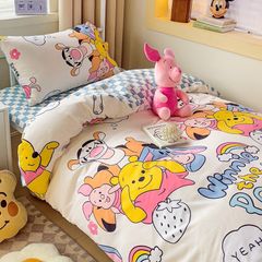 4Pcs Cotton Disney Beddingset Case Poor And Friends