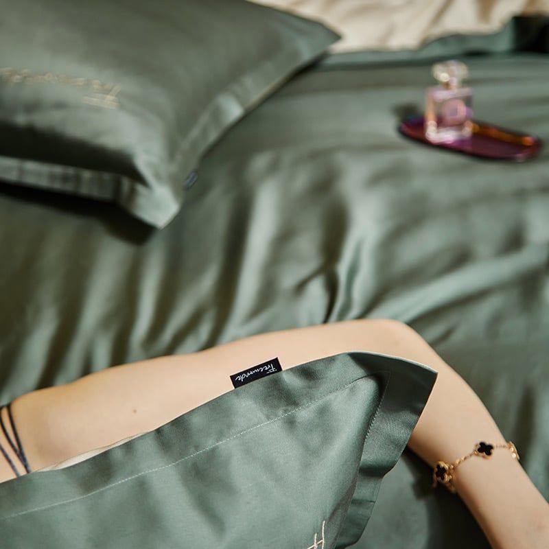 4Pcs Tencel 60S | Freemonde Degin Duvet Cover Set | ID 4PCSTENCEL60S025FMD10