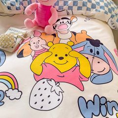 4Pcs Cotton Disney Beddingset Case Poor And Friends