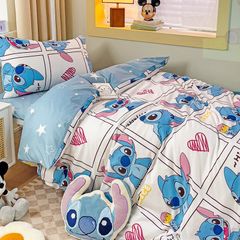 4Pcs Cotton Disney Beddingset Case Lilo And Stitch