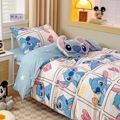 4Pcs Cotton Disney Beddingset Case Lilo And Stitch