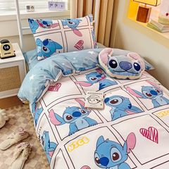 4Pcs Cotton Disney Beddingset Case Lilo And Stitch