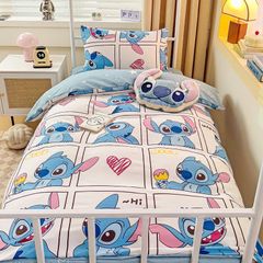 4Pcs Cotton Disney Beddingset Case Lilo And Stitch