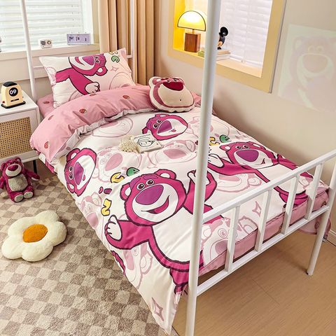 4Pcs Cotton Disney Beddingset Case BigBear Nice