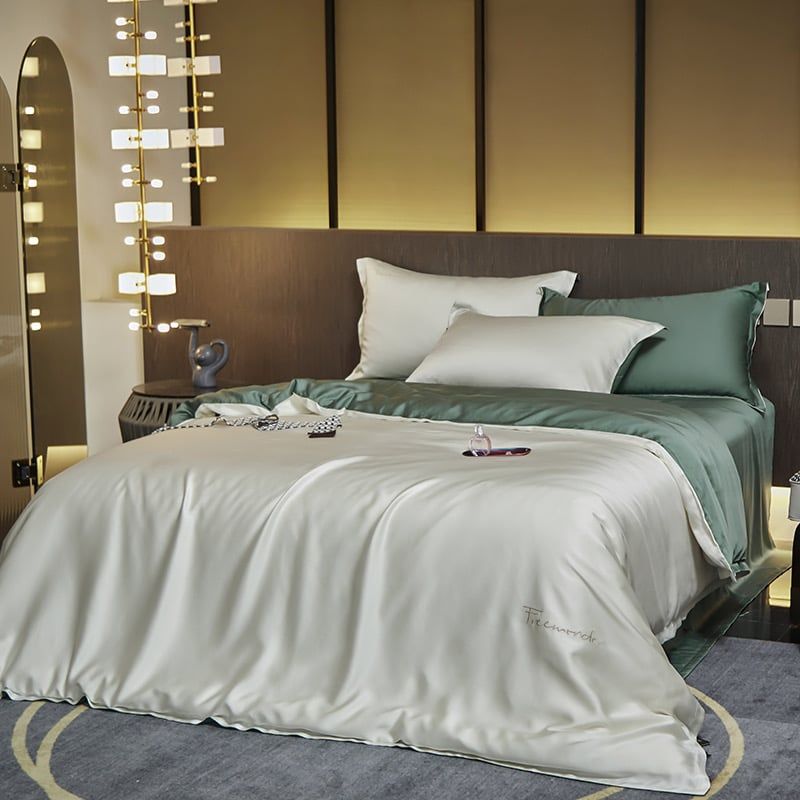 4Pcs Tencel 60S | Freemonde Degin Duvet Cover Set | ID 4PCSTENCEL60S025FMD11