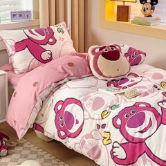 4Pcs Cotton Disney Beddingset Case BigBear Nice