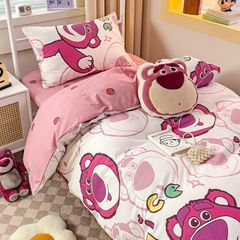 4Pcs Cotton Disney Beddingset Case BigBear Nice