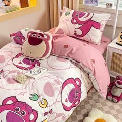 4Pcs Cotton Disney Beddingset Case BigBear Nice