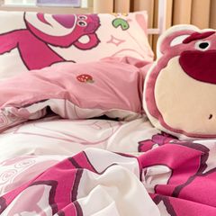 4Pcs Cotton Disney Beddingset Case BigBear Nice