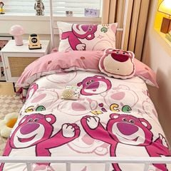 4Pcs Cotton Disney Beddingset Case BigBear Nice