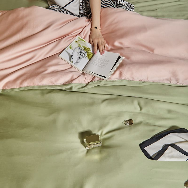 4Pcs Tencel 60S | Freemonde Degin Duvet Cover Set | ID 4PCSTENCEL60S025FMD12