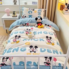 4Pcs Cotton Disney Beddingset Case Mickey Engo