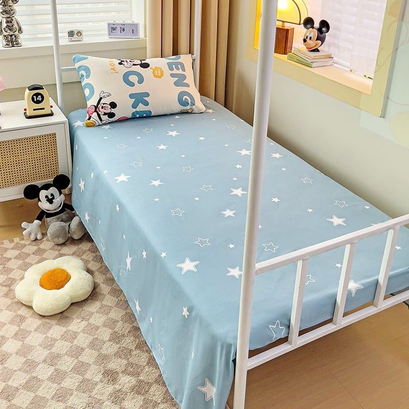 4Pcs Cotton Disney Beddingset Case Mickey Engo