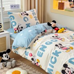 4Pcs Cotton Disney Beddingset Case Mickey Engo