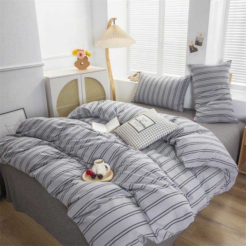 4Pcs Cotton Linen Japan | Set Cotton Đũi Nhật 4 Món Tiêu Chuẩn | ID 4PCSMUJPCLINENID14