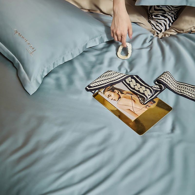 4Pcs Tencel 60S | Freemonde Degin Duvet Cover Set | ID 4PCSTENCEL60S025FMD14