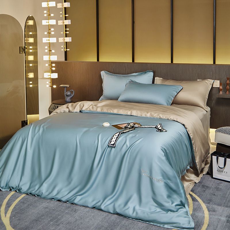 4Pcs Tencel 60S | Freemonde Degin Duvet Cover Set | ID 4PCSTENCEL60S025FMD14