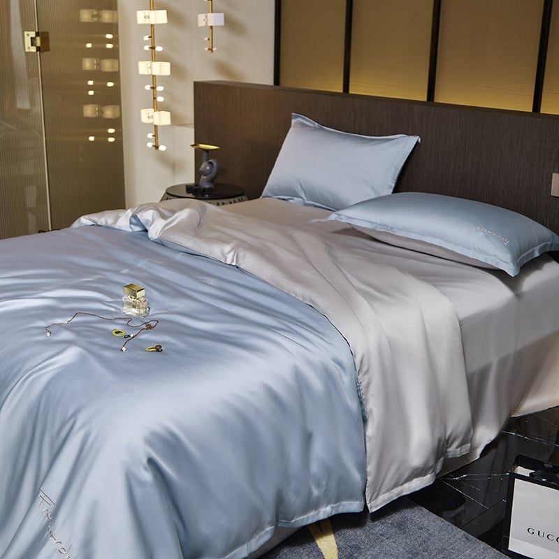 4Pcs Tencel 60S | Freemonde Degin Duvet Cover Set | ID 4PCSTENCEL60S025FMD15