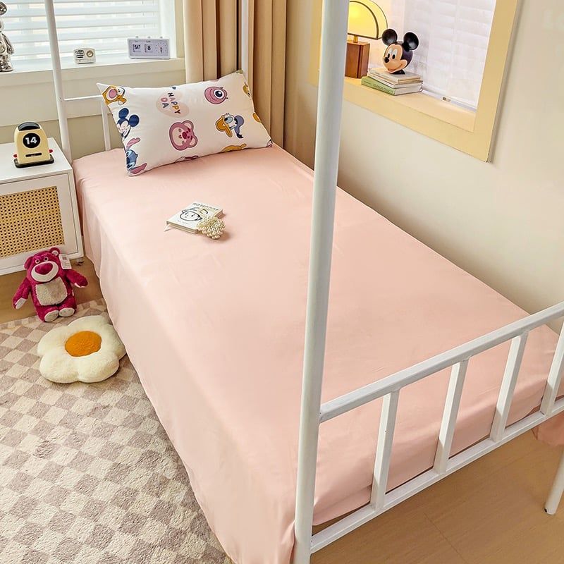 4Pcs Cotton Disney Beddingset Case Disneyland Characters