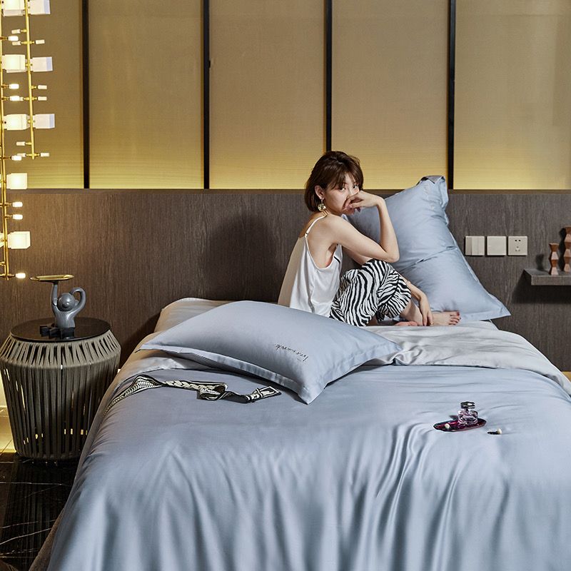 4Pcs Tencel 60S | Freemonde Degin Duvet Cover Set | ID 4PCSTENCEL60S025FMD15