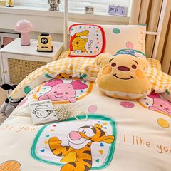 4Pcs Cotton Disney Beddingset Case Poor Bear