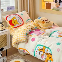 4Pcs Cotton Disney Beddingset Case Poor Bear