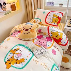 4Pcs Cotton Disney Beddingset Case Poor Bear