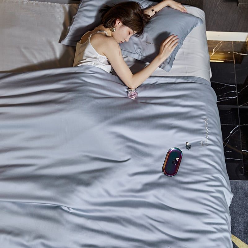 4Pcs Tencel 60S | Freemonde Degin Duvet Cover Set | ID 4PCSTENCEL60S025FMD15