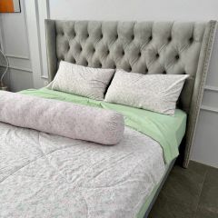 5Pcs Mark De'Paris Mint Essence Linen Bộ chăn Chần hè Đũi Bạc Hà | ID 5PCSMINTESSMAR02