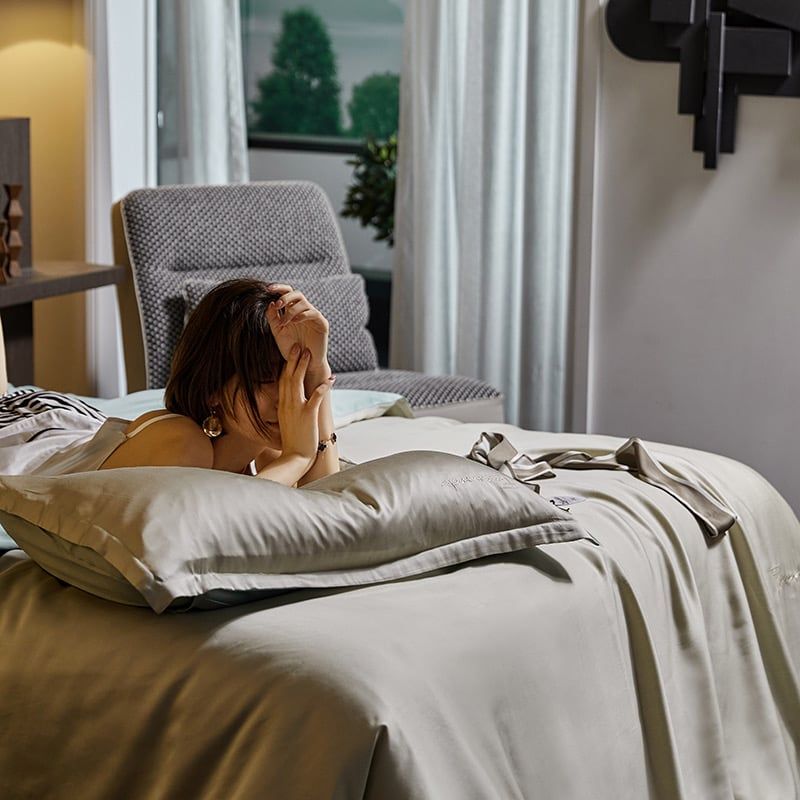 4Pcs Tencel 60S | Freemonde Degin Duvet Cover Set | ID 4PCSTENCEL60S025FMD16