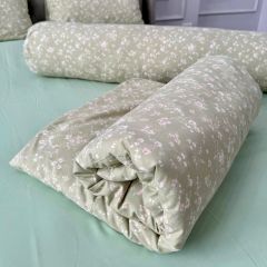 5Pcs Mark De'Paris Mint Essence Linen Bộ chăn Chần hè Đũi Bạc Hà | ID 5PCSMINTESSMAR03