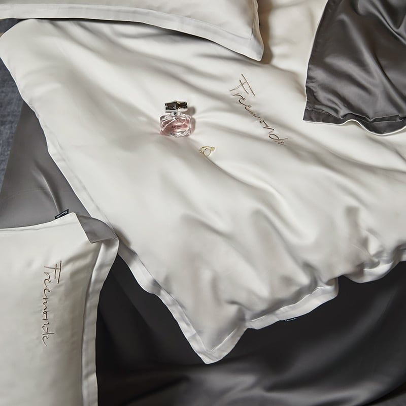 4Pcs Tencel 60S | Freemonde Degin Duvet Cover Set | ID 4PCSTENCEL60S025FMD18