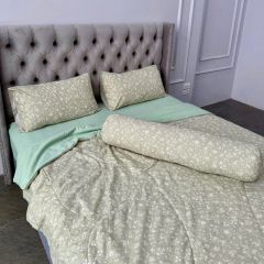 5Pcs Mark De'Paris Mint Essence Linen Bộ chăn Chần hè Đũi Bạc Hà | ID 5PCSMINTESSMAR03