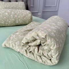 5Pcs Mark De'Paris Mint Essence Linen Bộ chăn Chần hè Đũi Bạc Hà | ID 5PCSMINTESSMAR03