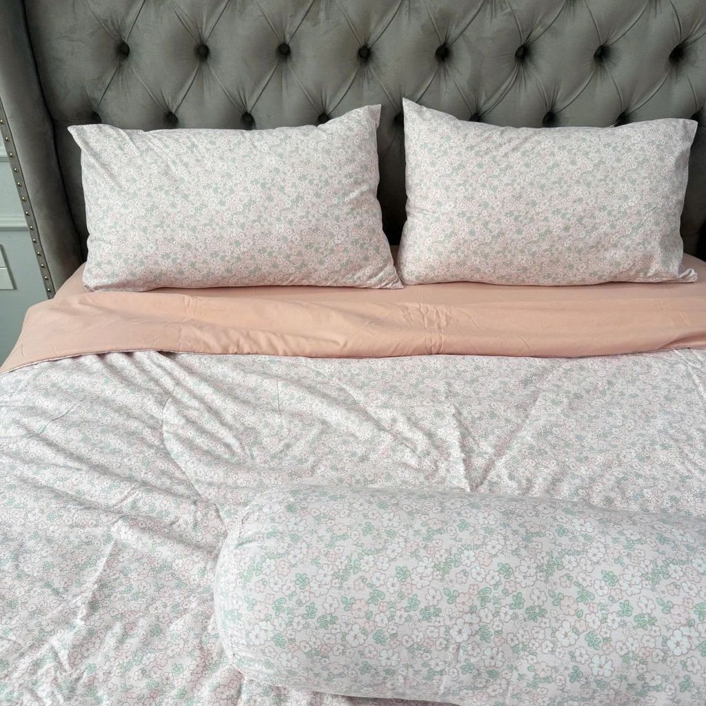 5Pcs Mark De'Paris Mint Essence Linen Bộ chăn Chần hè Đũi Bạc Hà | ID 5PCSMINTESSMAR05