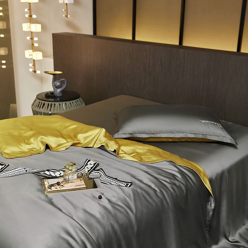 4Pcs Tencel 60S | Freemonde Degin Duvet Cover Set | ID 4PCSTENCEL60S025FMD21