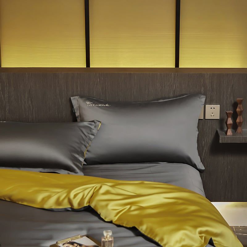 4Pcs Tencel 60S | Freemonde Degin Duvet Cover Set | ID 4PCSTENCEL60S025FMD21