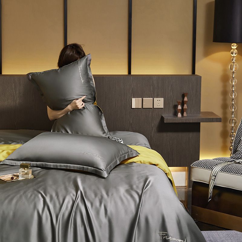 4Pcs Tencel 60S | Freemonde Degin Duvet Cover Set | ID 4PCSTENCEL60S025FMD21