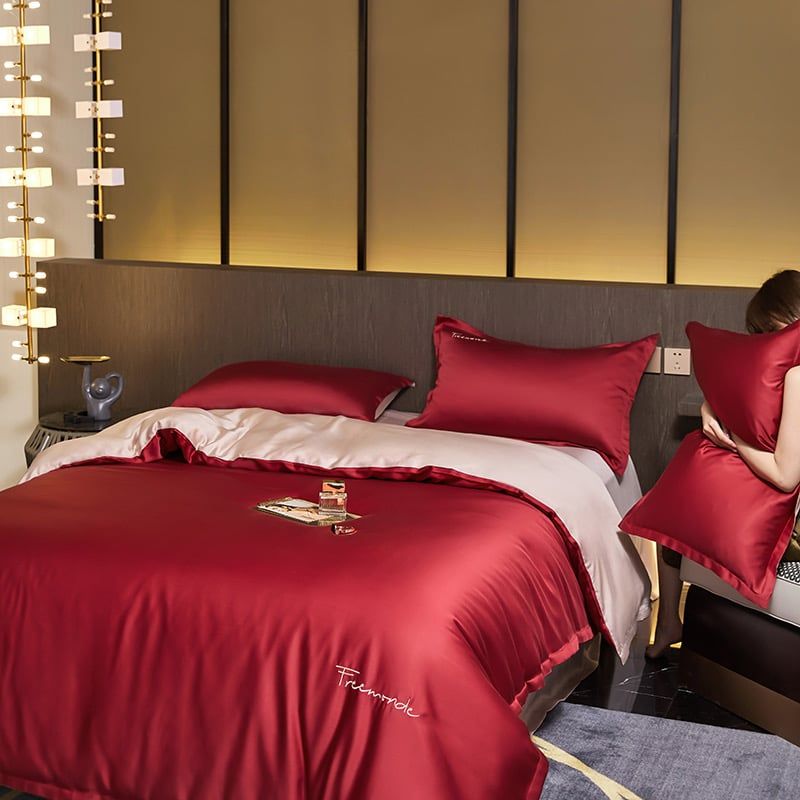 4Pcs Tencel 60S | Freemonde Degin Duvet Cover Set | ID 4PCSTENCEL60S025FMD22