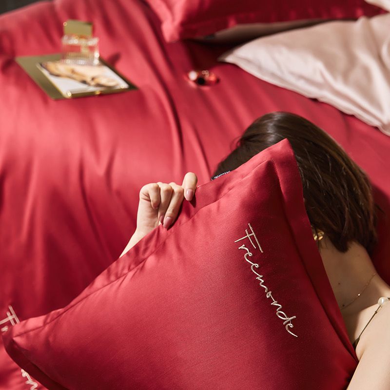 4Pcs Tencel 60S | Freemonde Degin Duvet Cover Set | ID 4PCSTENCEL60S025FMD22