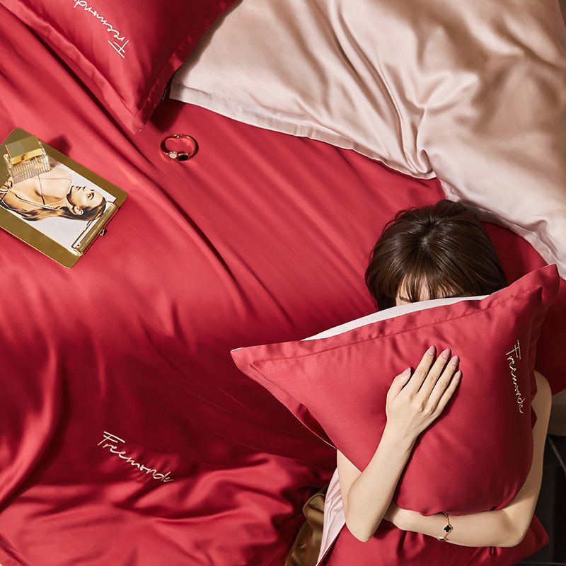 4Pcs Tencel 60S | Freemonde Degin Duvet Cover Set | ID 4PCSTENCEL60S025FMD22