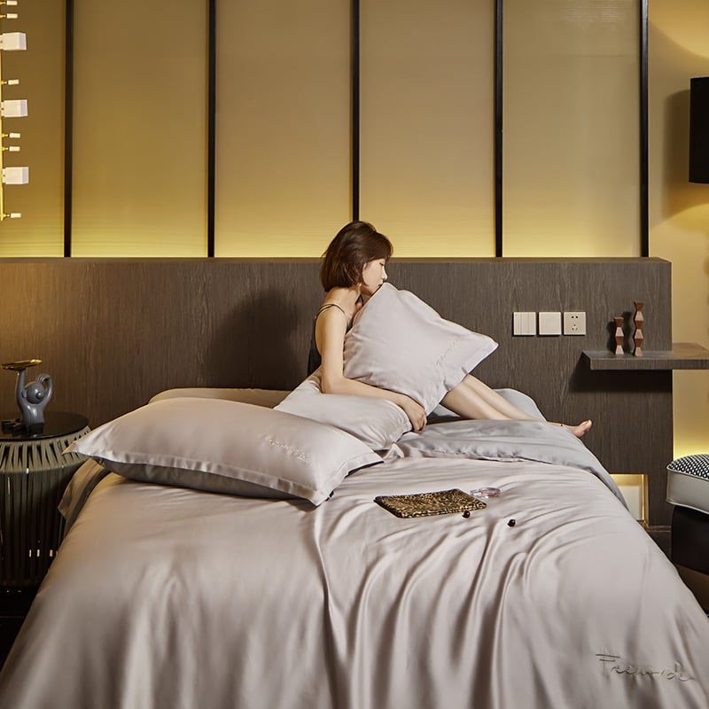 4Pcs Tencel 60S | Freemonde Degin Duvet Cover Set | ID 4PCSTENCEL60S025FMD23